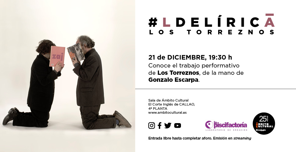 Imagen del evento #LdeLírica. Los Torreznos: dúo artístico de exploración